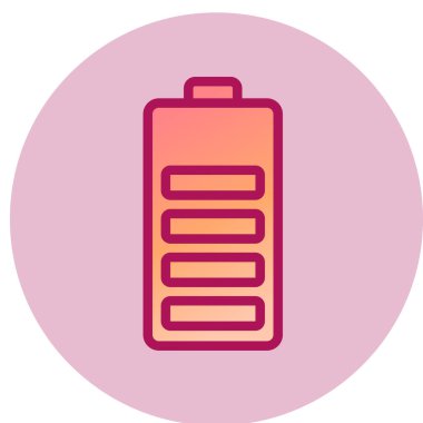 pil vektör illüstrasyonu