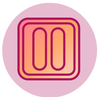 Modern b 'nin vektör illüstrasyonu simge unsurundan yoksun.