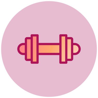 Dambıl. Web simgesi basit tasarım