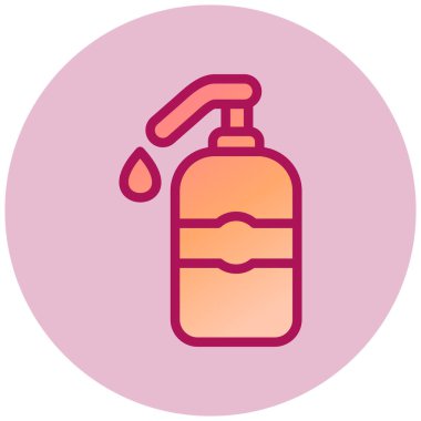 Sprey. Web simgesi basit illüstrasyon