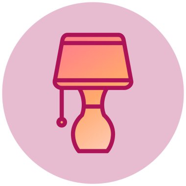 Lamba. Web simgesi basit tasarım