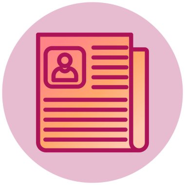 Devam et. Web simgesi basit illüstrasyon