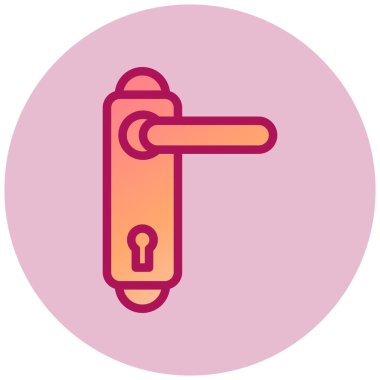 Anahtar. Web simgesi basit illüstrasyon