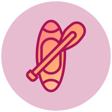 Kano. Web simgesi basit illüstrasyon