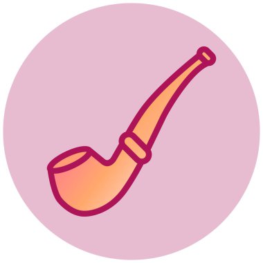 Tek bir simgenin vektör illüstrasyonu