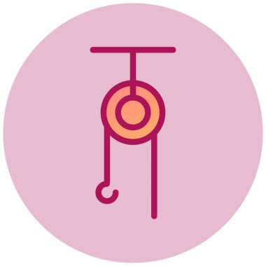 Bisiklet. Web simgesi basit tasarım