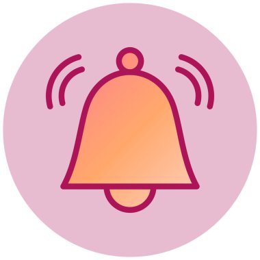 Zil. Web simgesi basit tasarım