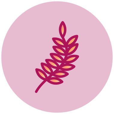 Buğday. Web simgesi basit illüstrasyon