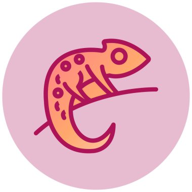 Balık. Web simgesi basit illüstrasyon