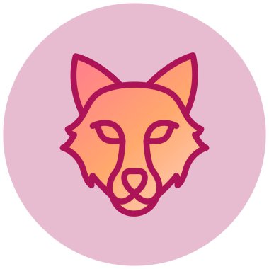 Kurt. Web simgesi basit illüstrasyon 