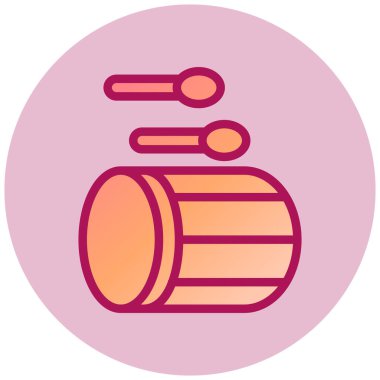 Bir bira ikonunun vektör illüstrasyonu