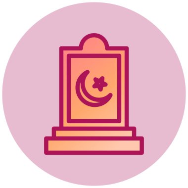 Ramazan, kutlama, parti, doğum günü, fener, lamba, din, vektör illüstrasyonu