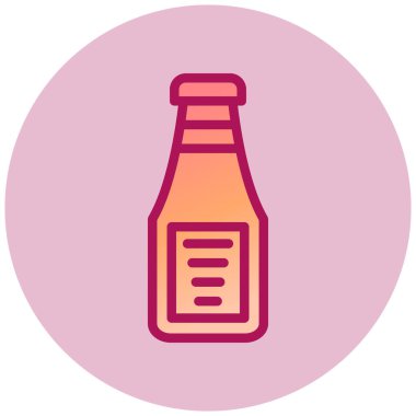 Bira şişesi. Basit tasarım