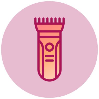 Saç kurutma makinesi. Basit resimleme