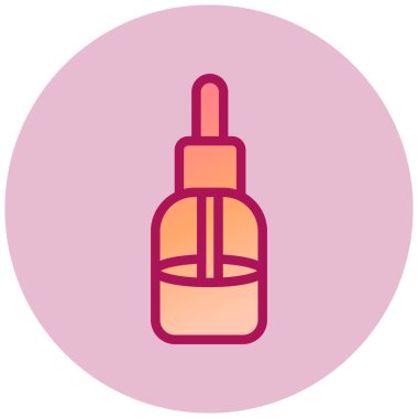 Ruj izi. Web simgesi basit illüstrasyon