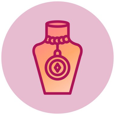 Parfüm. Web simgesi basit illüstrasyon