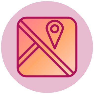 Konum kodu. Web simgesi