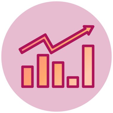 İş grafiğinin vektör illüstrasyonu