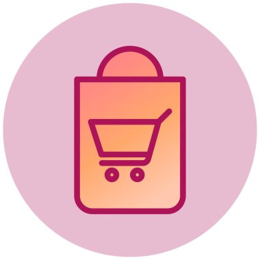 Alışveriş arabası. Basit tasarım