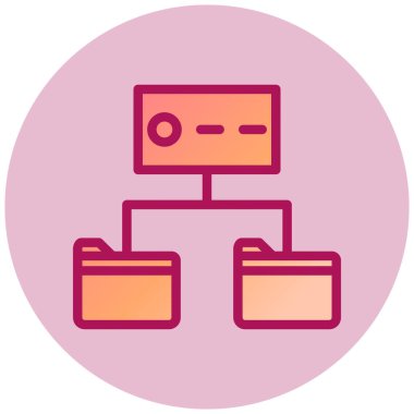 Ev sahipliği. Web simgesi basit illüstrasyon