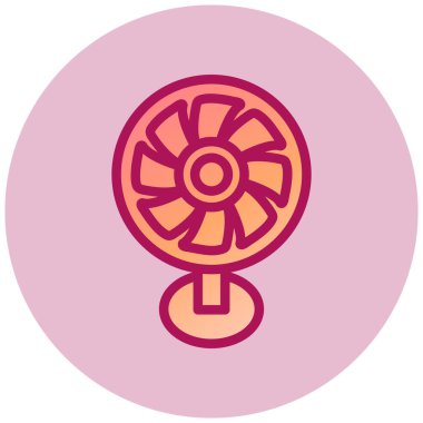 Hayran. Web simgesi basit illüstrasyon