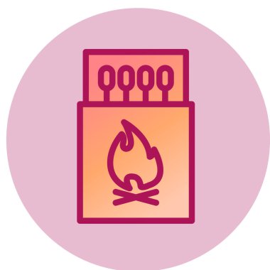 Simge vektör resimlemesini ateşle