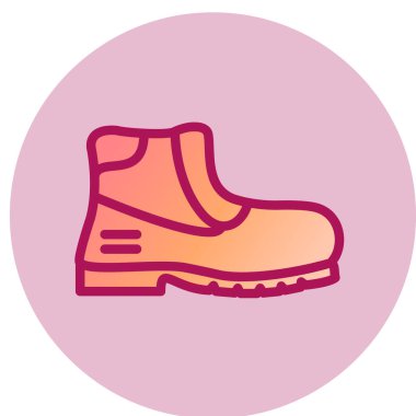 ayakkabı ikonu vektör illüstrasyonu