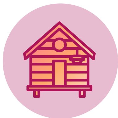 ev simgesi vektör illüstrasyonu