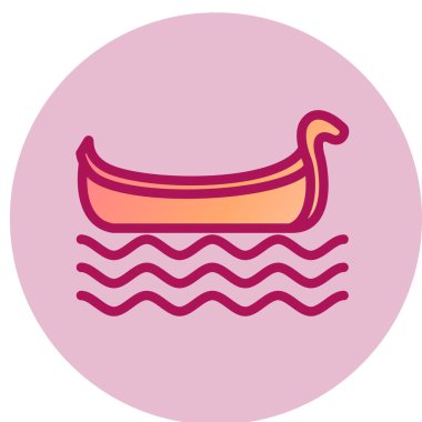 yüzme havuzu ikonu vektör illüstrasyonu