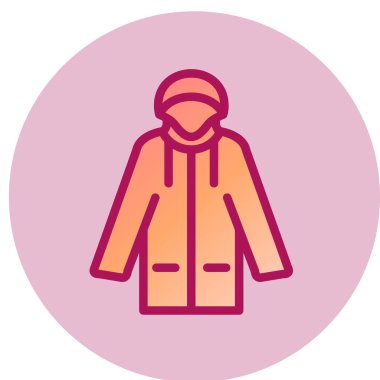 Man simgesi vektörü web ve mobil uygulama tasarımınız için beyaz arkaplanda izole edildi, eşarp logosu kavramı