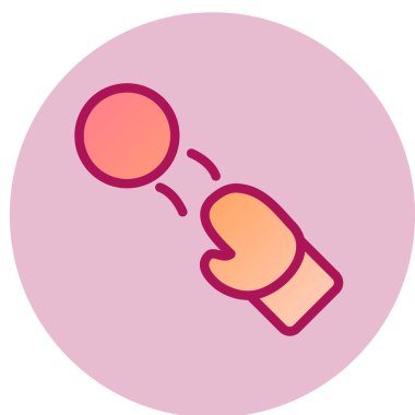 bebek çıngırak ikonu. Web için emzik vektör simgelerinin düz çizimi