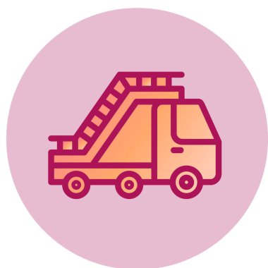 Modern otomatik simgenin vektör illüstrasyonu