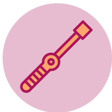 Modern oto tamir simgesinin vektör illüstrasyonu