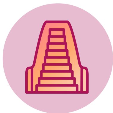 Modern b 'nin vektör illüstrasyonu inşaat simgesinden yoksun