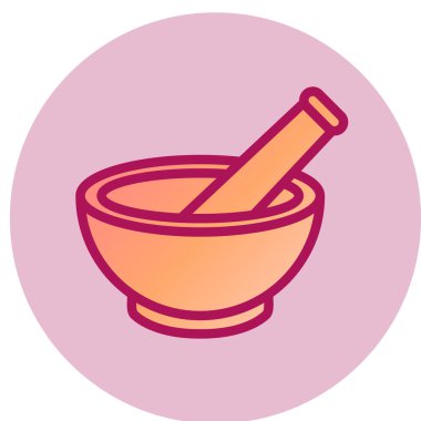 Havan simgesi vektör illüstrasyonu