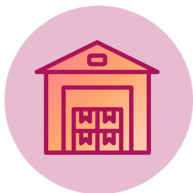 Modern b 'nin vektör illüstrasyonu ev simgesinden yoksun