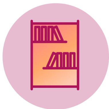 Modern b 'nin vektör illüstrasyonunda kitabın eksik simgesi