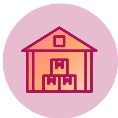 ev simgesi vektör illüstrasyonu