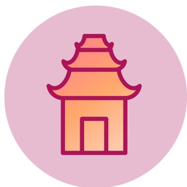 ev simgesi vektör illüstrasyonu