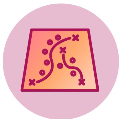 seo modern simgesinin vektör illüstrasyonu