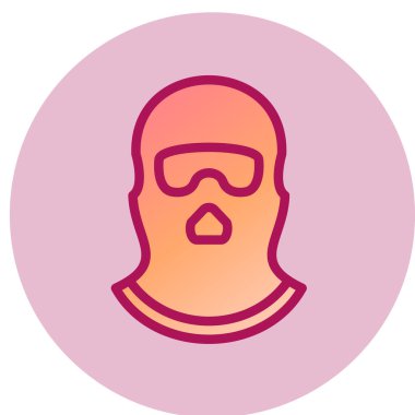 Modern b 'nin vektör illüstrasyonu yüz simgesinden yoksun