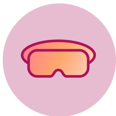 Yüzme havuzu ikonu. vektör illüstrasyonu