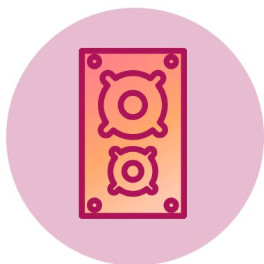 Modern b 'nin vektör illüstrasyonunda müziğin eksik simgesi