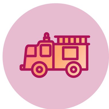 Modern b 'nin vektör illüstrasyonunda ateşten yoksun simge