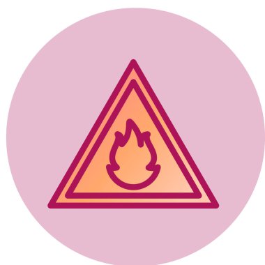 Yol işaretinin vektör illüstrasyonu