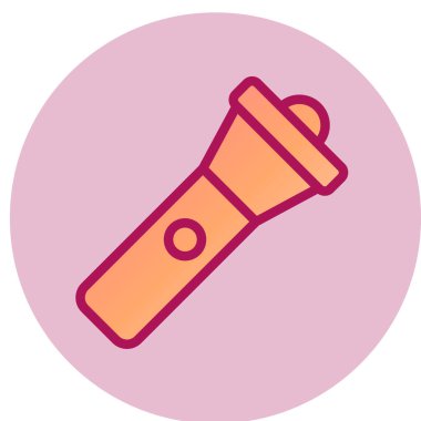 fener ikonu. Web için yönlendirilmiş vektör simgelerinin basit illüstrasyonu