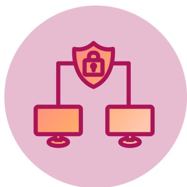 veri koruma vektörü simgesi