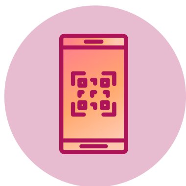 cep telefonu ikonu vektör illüstrasyonu