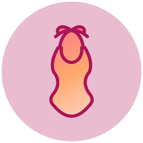 Baby Web Symbol Einfache Illustration — Stockvektor