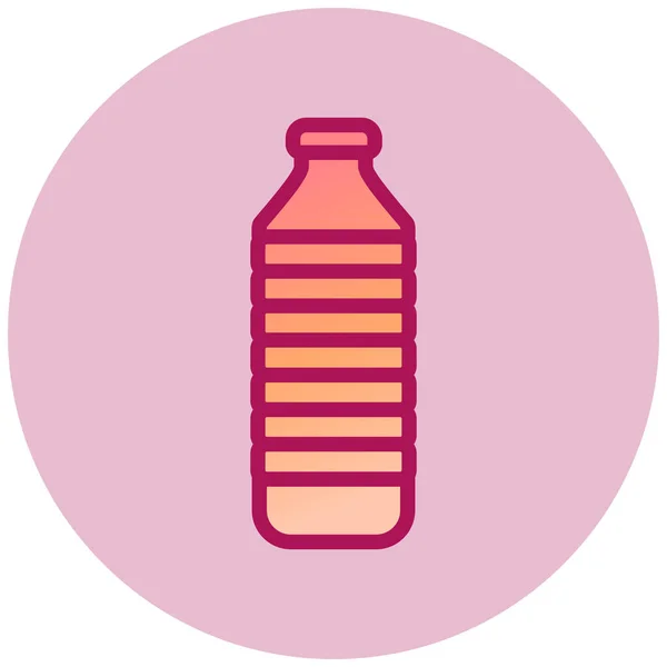 Unique Bottle Icon Vector Illustration — Stockvektor